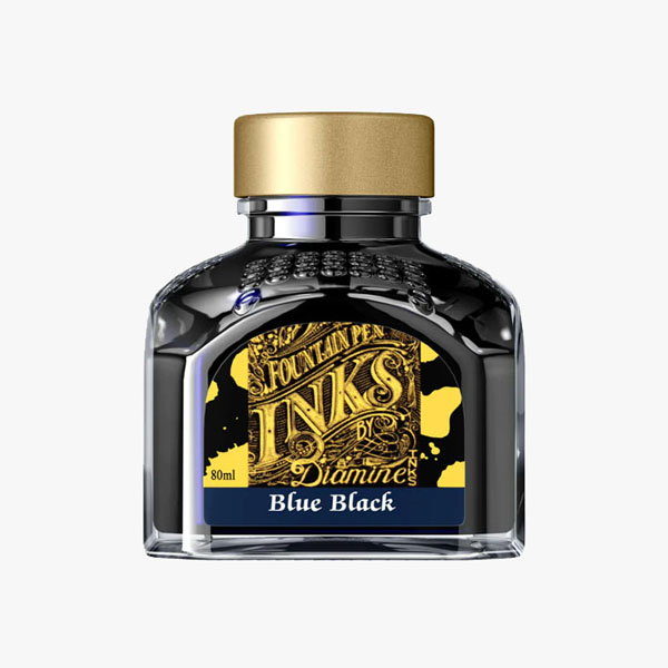 Tinta Diamine Blue Black 80 ml