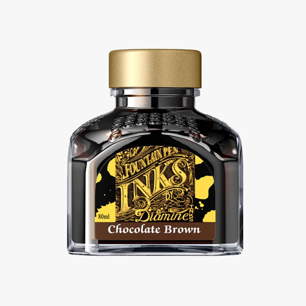 Tinta Diamine Chocolate Brown 80 ml