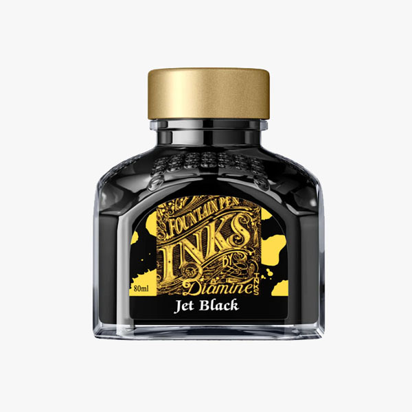 Tinta Diamine Jet Black 80 ml