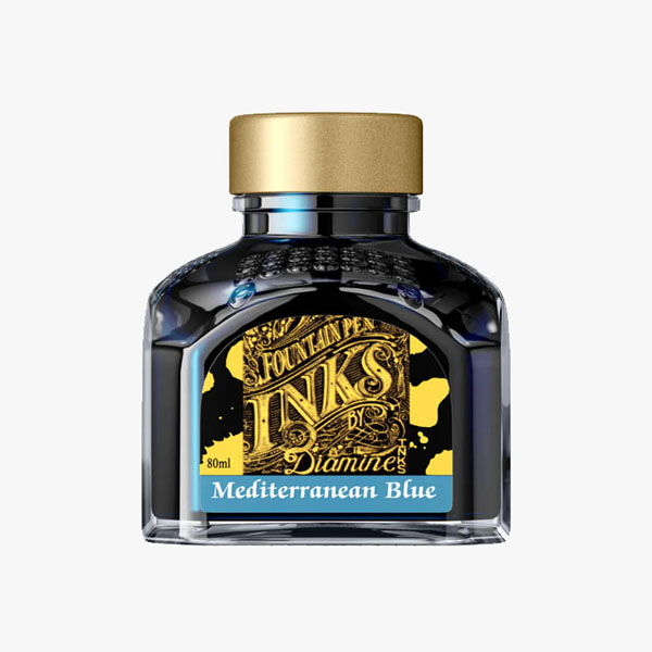 Tinta Diamine Mediterranean Blue 80 ml