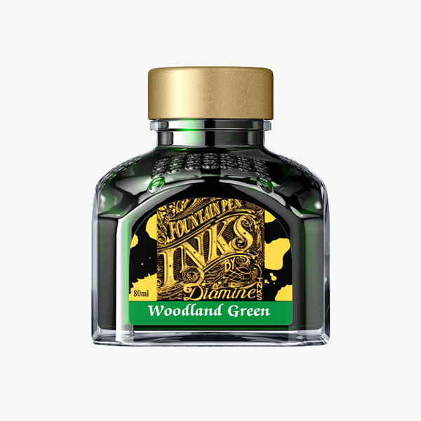 Tinta Diamine Woodland Green 80 ml