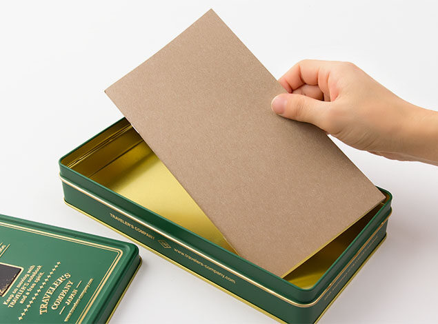 Midori Traveler’s Notebook verde recambios
