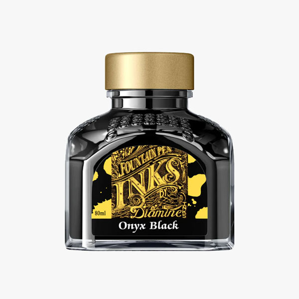 Tinta Diamine Onyx Black 80 ml