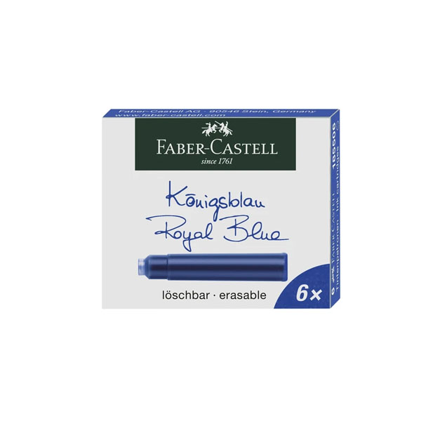 Cartuchos Faber Castell - Azul Real