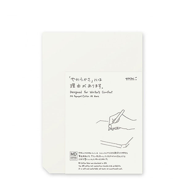 Midori MD Paper Pad - A5 Cotton blank
