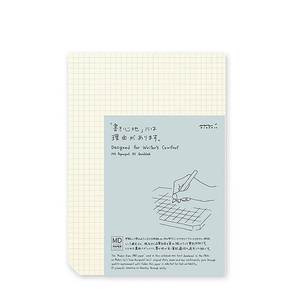 Midori MD Paper Pad - A5 cuadriculado